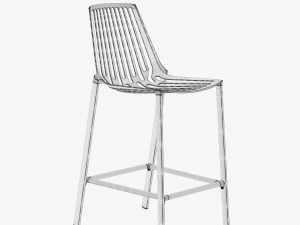 fast rion stool low 3D Model