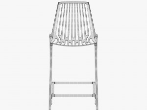fast rion stool low 3D Model