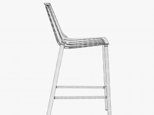 fast rion stool low 3D Model
