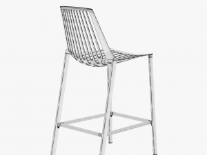 fast rion stool low 3D Model