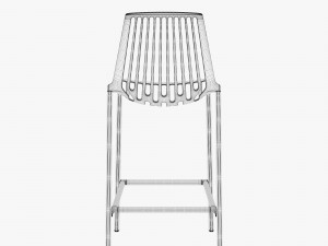 fast rion stool low 3D Model
