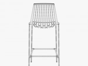 fast rion stool low 3D Model