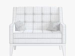 flamant bench cielo 3D Model