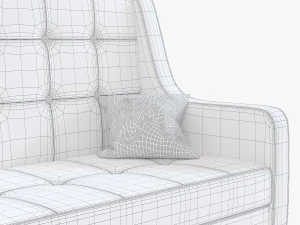 flamant bench cielo 3D Model