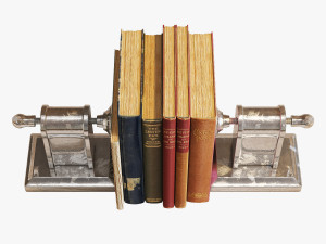 flamant book-end helix screw 3D Модель
