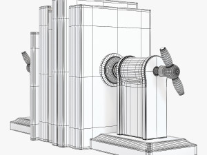 flamant book-end helix screw 3D Модель