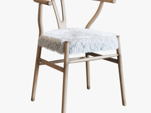 flamant chair carlson 3D Model