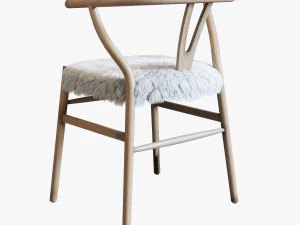 flamant chair carlson 3D Model