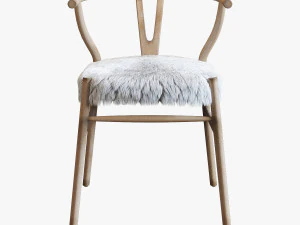 flamant chair carlson 3D Model