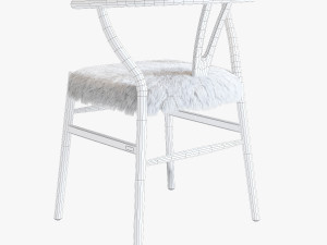 flamant chair carlson 3Dモデル