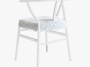 flamant chair carlson 3D Model