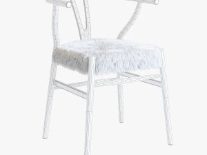 flamant chair carlson 3D Model
