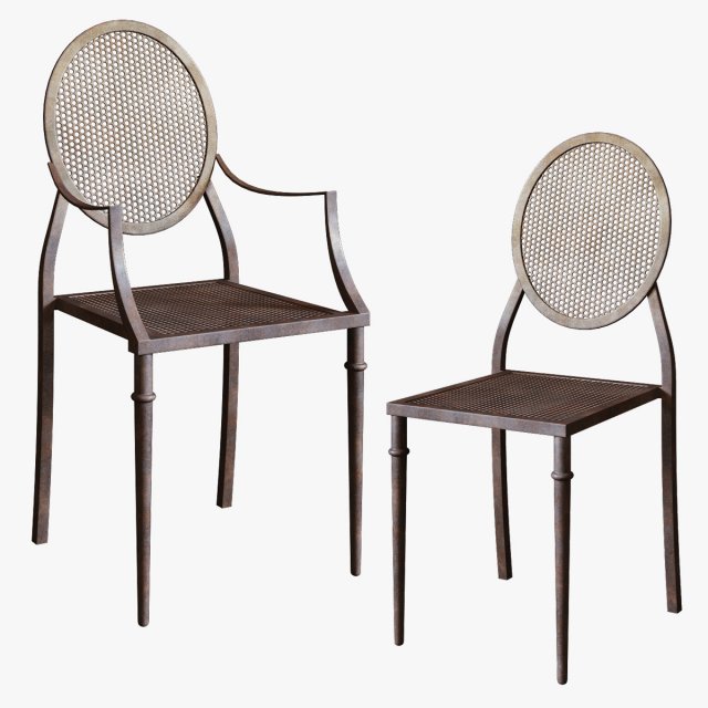 Flamant mary chair 3D मॉडल .c4d .max .obj .3ds .fbx .stl .blend 