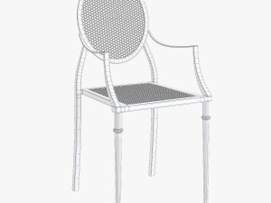 Flamant mary chair 3D मॉडल