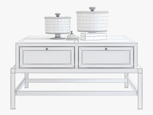 flamant coffee table baden 3D मॉडल