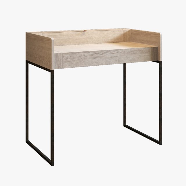flamant desk nigel natural 3D 模型 .c4d .max .obj .3ds .fbx .stl .blend 