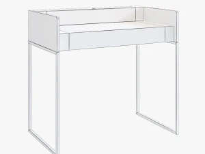 mesa flamant nigel natural Modelo 3D