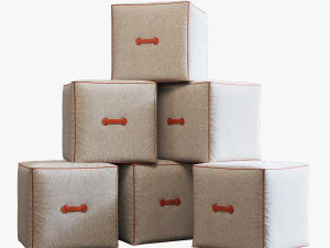 g&ouml;sterişli tabure lautette puraaa 3D Model