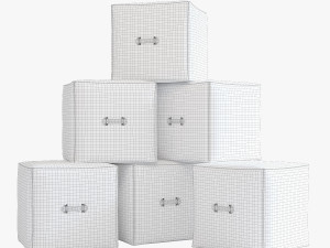 flamant footstool lautette puraaa Model 3D