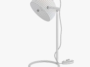 flamant lamp hasse h36 white 3D Model