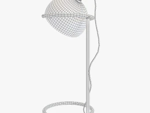 flamant lamp hasse h36 white 3D Model
