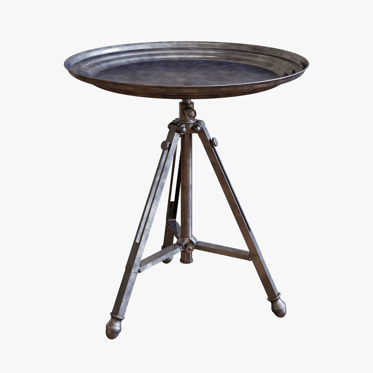 flamant side table albert tripod 3D Model .c4d .max .obj .3ds .fbx .stl .blend 
