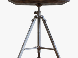 flamant side table albert tripod 3D 模型