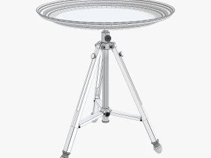 flamant side table albert tripod 3D Model