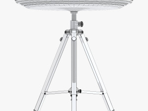 flamant side table albert tripod 3D 模型