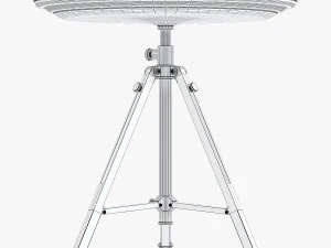flamant side table albert tripod 3D Model