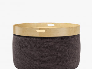 irafox design ottoman 3D 모델