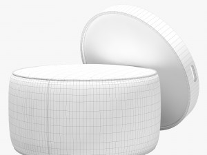 irafox design ottoman 3D 모델