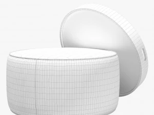 irafox design ottoman 3D Model