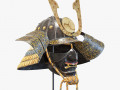 3D Kabuto helmet model Modello 3D