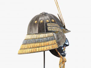 3d kabuto helmet model 3D Model