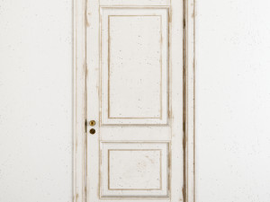 old classic door 003 3D Modell
