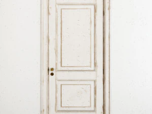 old classic door 003 3D Model