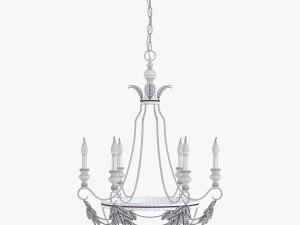 pottery barn madeline chandelier 3D Model