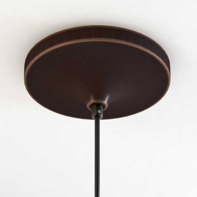 pottery barn paxton glass single pendant 3D in