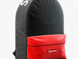 supreme decorative set black Modèle 3D