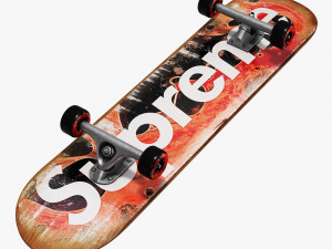 supreme decorative set black Modèle 3D
