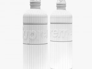 supreme decorative set black 3D Model