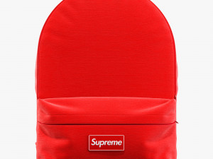 supreme decorative set red 3D Модель