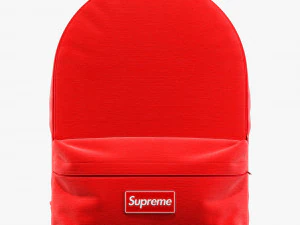 supreme decorative set red 3D Model