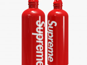 supreme decorative set red 3D Model