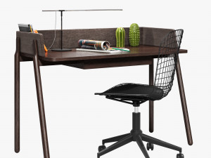 zegen ash desk set 3D Model