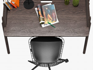 zegen ash desk set 3D Model