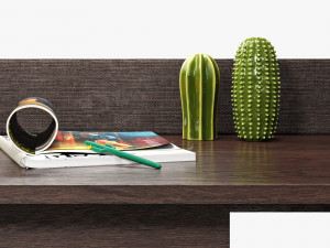 zegen ash desk set 3D Model