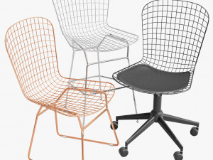 zuo wire chairs 3D Model