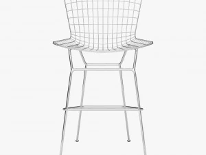 zuo wire chairs 3D Model